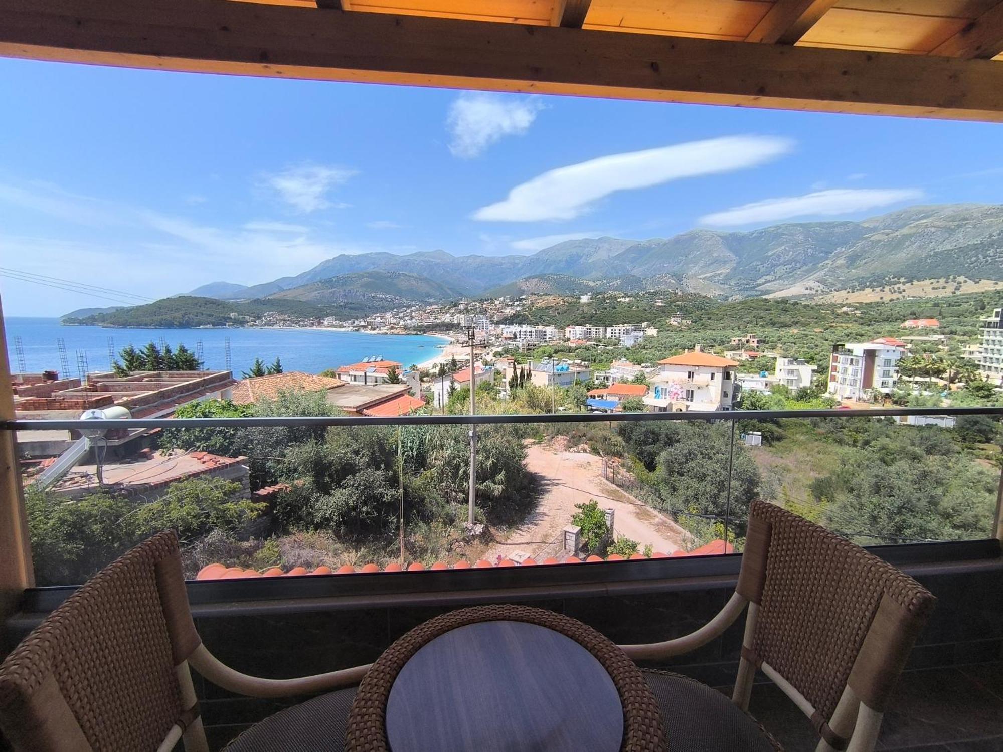 Villa Bodini Himare Exterior foto
