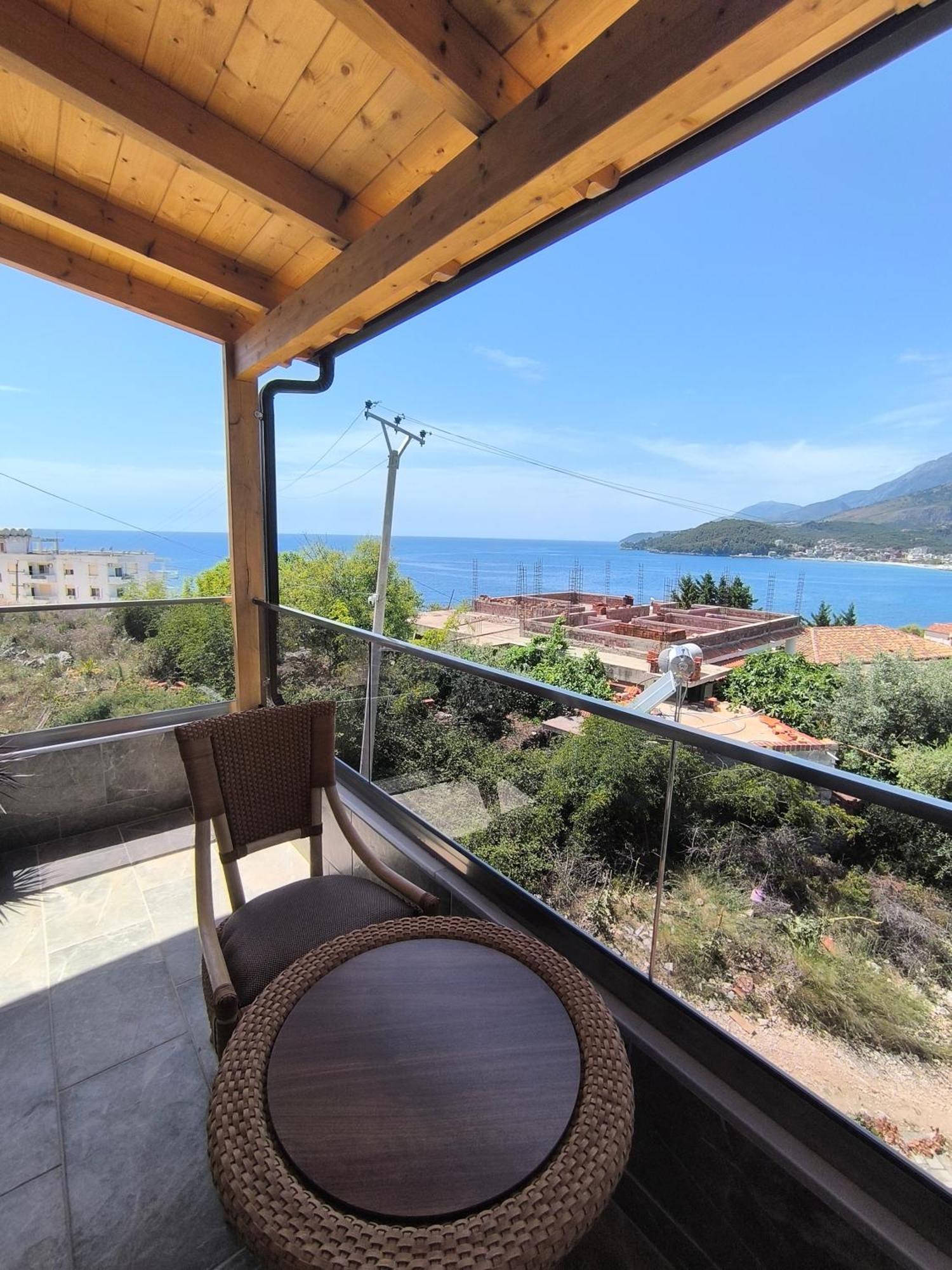 Villa Bodini Himare Exterior foto