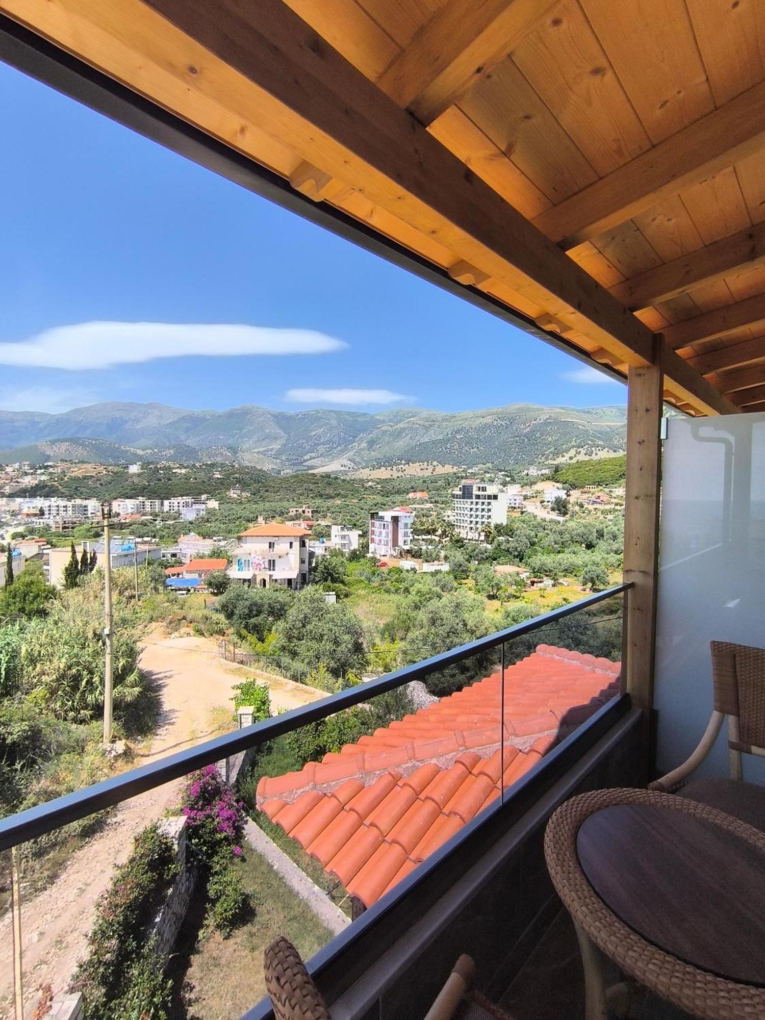 Villa Bodini Himare Exterior foto